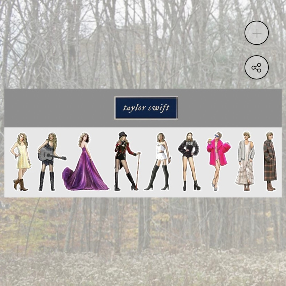 NEW Taylor Swift Eras Sticker Set